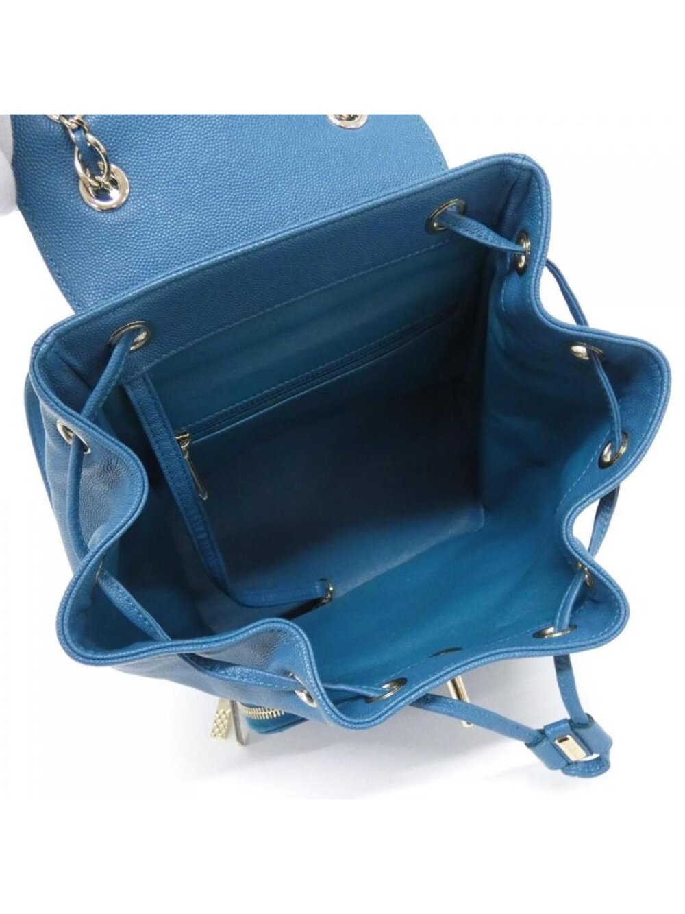 Chanel Backpack Blue - Picture 8 of 9